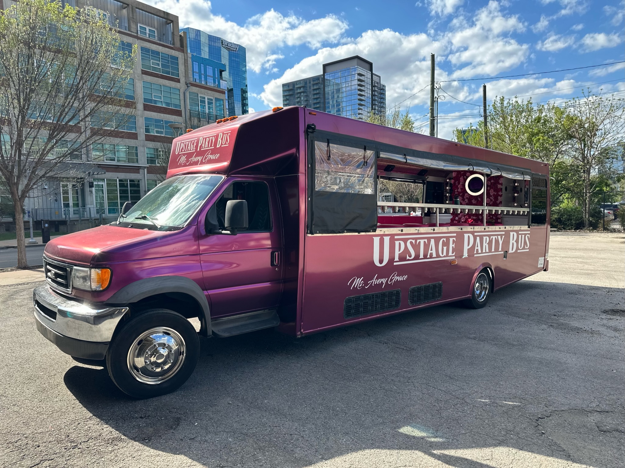 Miss Avery Grace Party Bus in Nashville